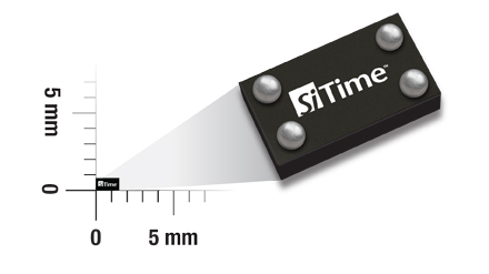 1,5 mm kleiner Silizium-Oszillator von SiTime, Foto: pr-com.de
