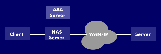AAA-Server in Kombination mit NAS-Server
