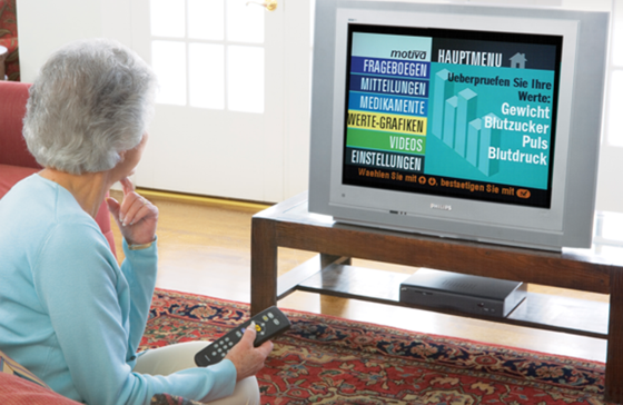 Ambient Assisted Living-System (AAL) Motiva von Philips