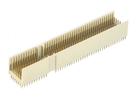CompactPCI-Steckverbinder, 7-reihig mit jeweils 47 Kontaktstiften