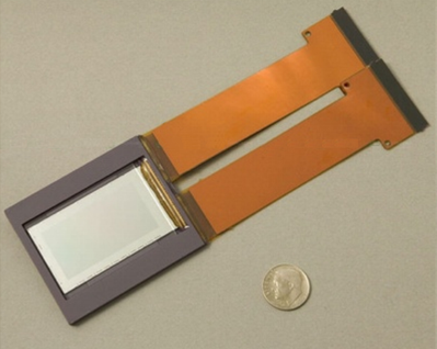 D-ILA-Chip mit 35 MPixel, Foto: JVC