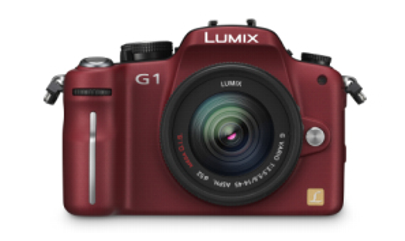 Digitalkamera mit Wechselobjektiv im Micro FourThirds-Konzept. Lumix DMC-G1 von Panasonic
