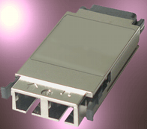 GBIC-Modul mit 1000Base-LX-Schnittstelle mit SC-Steckern, Foto: www.ksi.at
