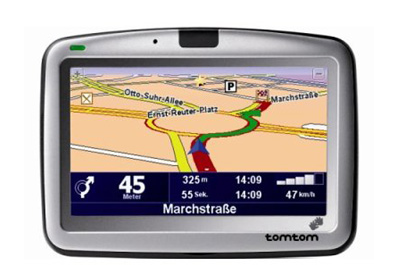 GPS navigation device from TomTom