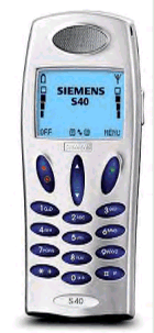 Cell phone S40 from Siemens