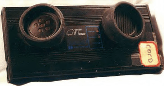 Historischer Akustikkoppler, Foto: Computer Museum