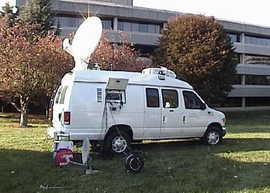 Kleintransporter für Satellite News Gathering (SNG), Foto: liveonsite.com