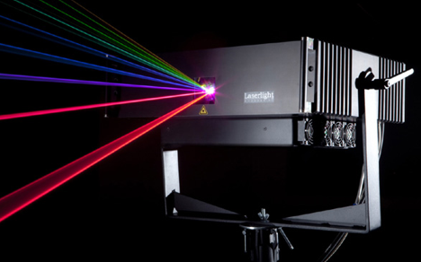 Laser projector, photo: Laserlight.de