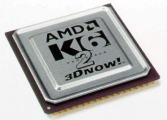 Mikroprozessor K6-2 von AMD, Foto: AMD