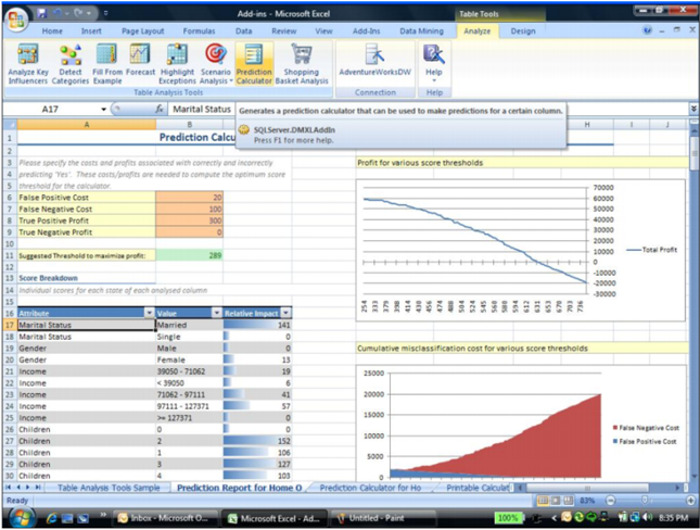 Oberfläche des SQL Server 2008, Screenshot: Microsoft
