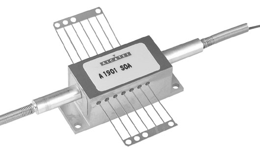 SOA für 1550 nm mit InGaAsP-Chip, Foto: Alcatel 