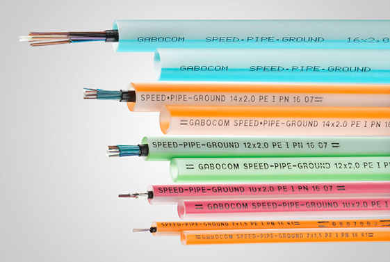 Speedpipes mit verschiedenen Durchmessern, Foto: gabocom.de