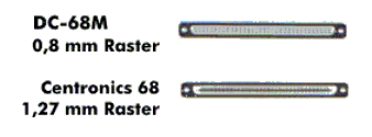 Stecker von SCSI-3