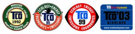 TCO mark for TCO 92, TCO 95, TCO 99 and TCO 03