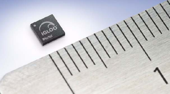 nanoSize FPGA von Actel mit einer Baugröße von 3 x 3 mm, Foto: Actel